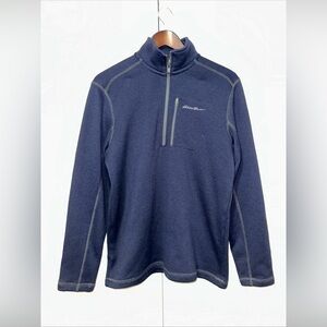 Eddie Bauer Soft Knit Longsleeve Half Zip Sweater M